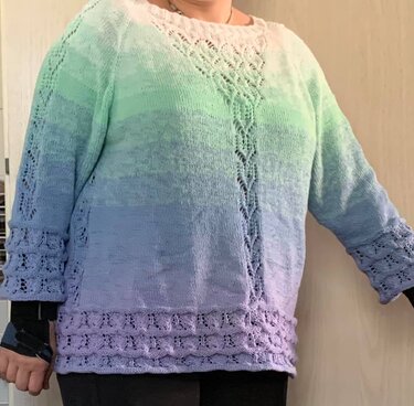 Anleitung RVO Ajour-Pullover "Helgoland" - Bild 2