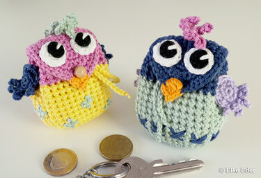 Crochet Pattern Small Backpack "Birdy" - Keychain, Gift Pouch, Doll Back