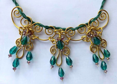 Hübsche Kette - Basteln