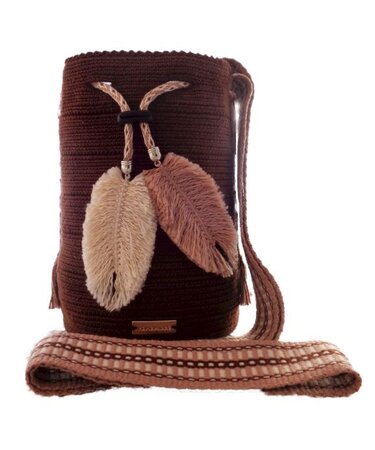 Pattern for Mini-Mochila „Ylva“/ Single-Thread-Technique of Wayuu“ - Crochet