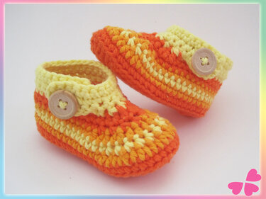 Häkelanleitung: Babyschuhe für Frühchen bis 1 Jahr häkeln