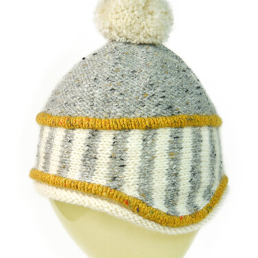 Hat DANTE, knitting pattern in 6 sizes (kids, women, men)