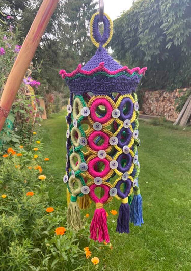 Lampion häkeln : "POPIG"