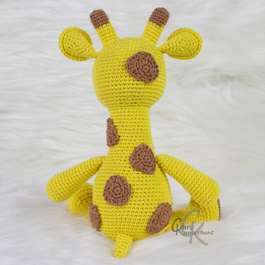 Giraffe Gerda - Häkelanleitung von CaroKunterbunt