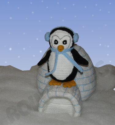 Häkelanleitung Klaus der Pinguin