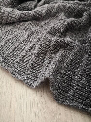 Jolly - kuschelweiches Stricktuch - Stricken