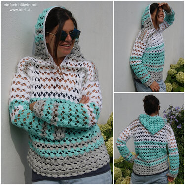 Kapuzenpulli HIP (Gr. S/M, L/XL) - Bild 2