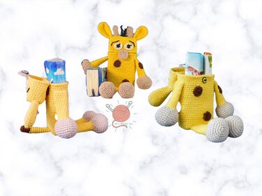 Anleitung Utensilo Giraffe