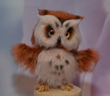 Eule. Häkelanleitung