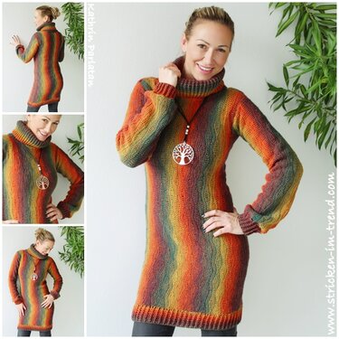 Häkelanleitung für Rollkragenpulli | Häkelpullover DIAMANT #2