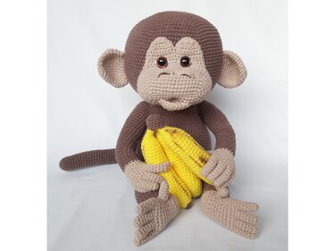 Wild Life XXL - Monkey Charly - Crochet pattern