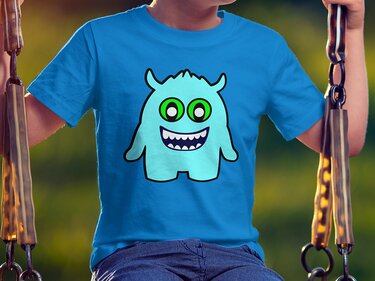 Plotterdatei "blaues Monster" - Bild 2