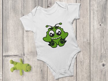 Plotterdatei "grünes Monster" - Plotting