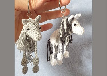 Häkelanleitung Pferde-Baumler