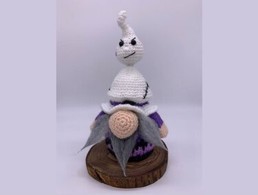 Pattern Halloween Ghost II - Crochet