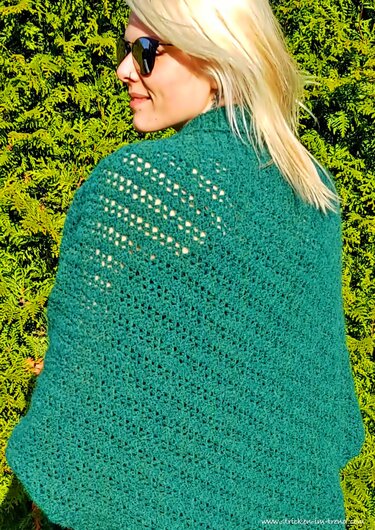 Häkelanleitung für Weste / Seelenwärmer in allen Größen | Shrug #3 GreenDay