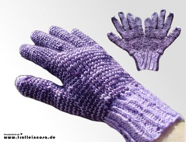 Strickanleitung "Fingerhandschuhe"