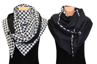 XL Dreieckstuch zum Wenden - Nähen