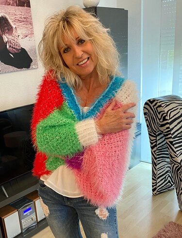 Puschel Seelenwärmer - Häkeln