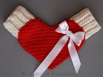 Pärchenhandschuhe Häkelanleitung für Verliebte