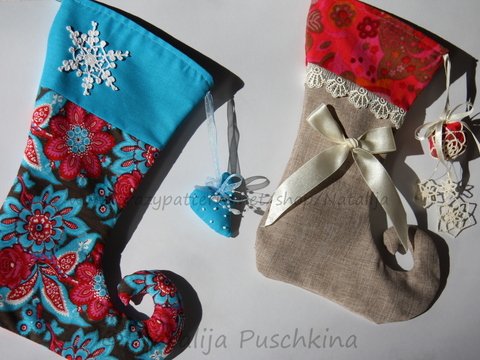 Traumhafte Weihnachtsdekoration selbst nähen und häkeln