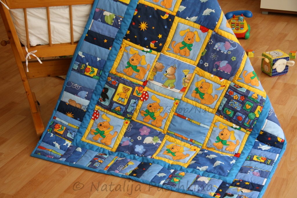 Nähanleitung für eine schöne Babydecke