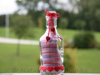 Deko Fläschchen - für Dein Zuhause oder Garten | Kostenlose Anleitung zum Selbermachen | Gratis PDF