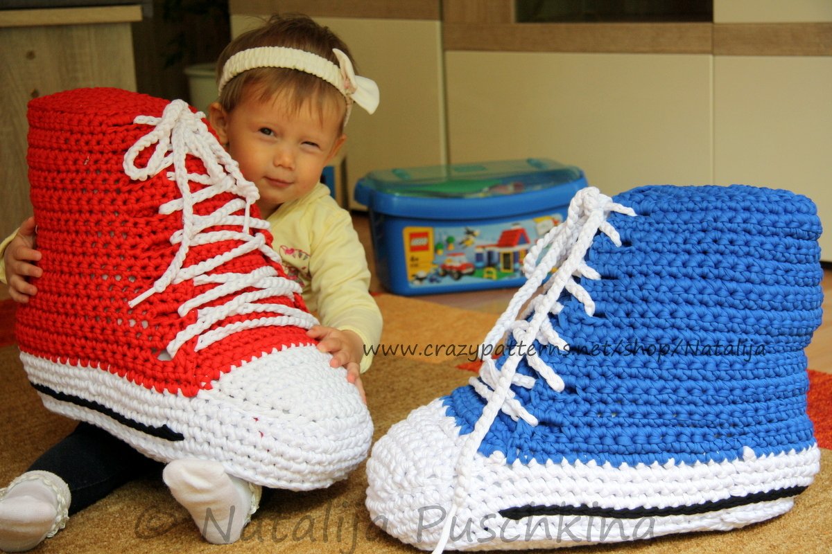 Kissen - Monster-Schuhe