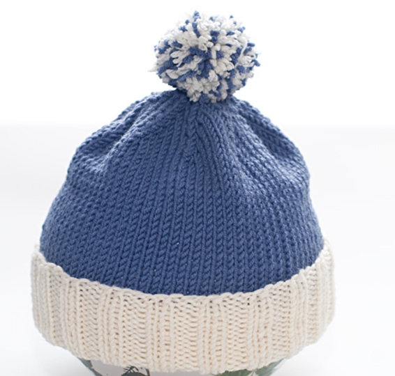 Babyset "Nicki" - Pudelmütze und Booties