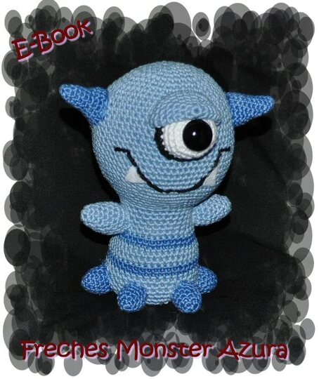 E-Book - Amigurumi - Häkelanleitung - Monster Azura