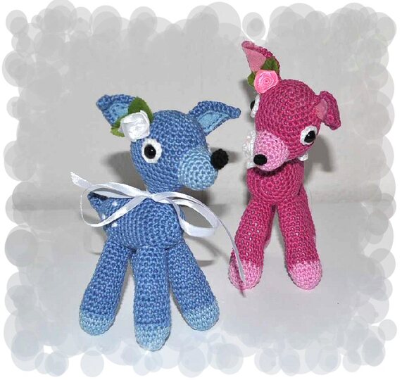 Amigurumi - E-Book - Häkelanleitung - Rehkitz Blinky