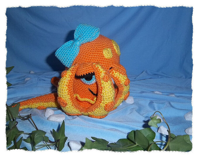 Amigurumi - E-Book - Häkelanleitung - Krake Karla