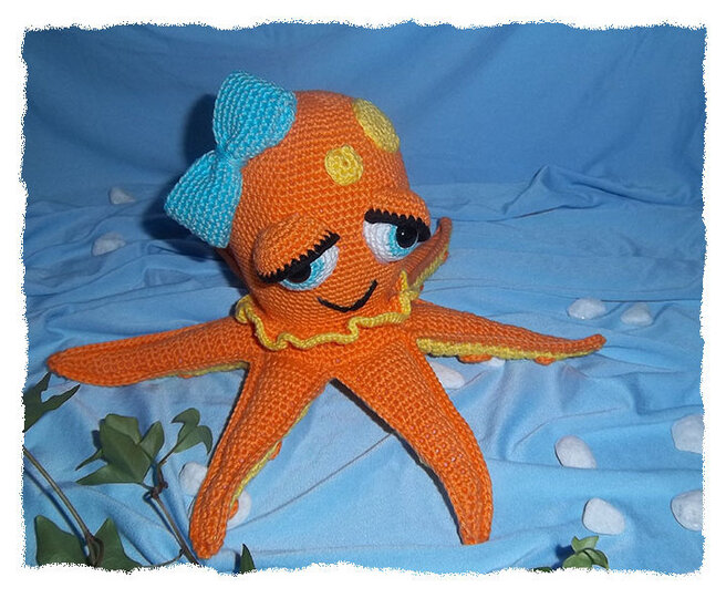 Amigurumi - E-Book - Häkelanleitung - Krake Karla
