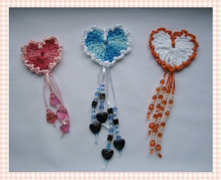 E-BOOK Freebook * Herz mit Perlenbändchen *gehäkelt | Kostenlose Häkelanleitung
