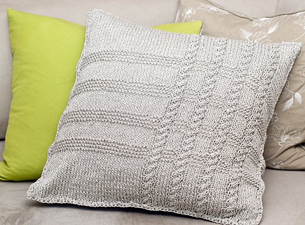 Kissen Stricken Mit Knöpfen Anleitung