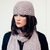 Hat and scarf "Zarah"