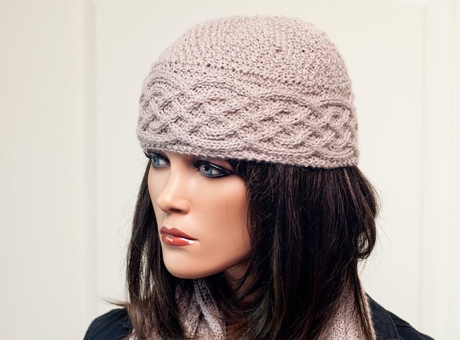 Hat and scarf "Zarah" - Image 10