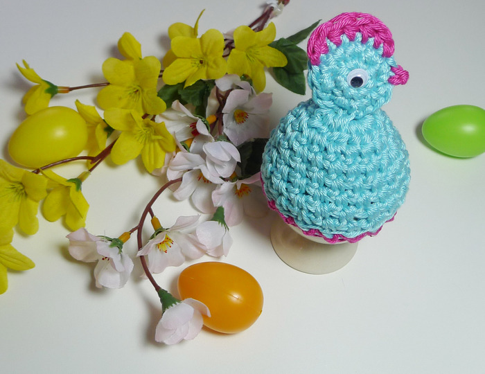 Häkelanleitung Eierwärmer, Ostern, Häkeln für Ostern