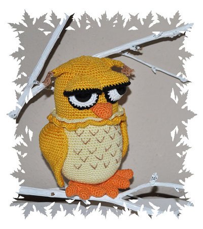 Crochet Pattern - Tutorial - Owl - Dreamy Claire