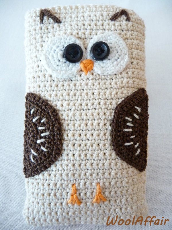 E-Book - Handytasche - iPhone - Eule - DIY- Eulentäschchen - No.17