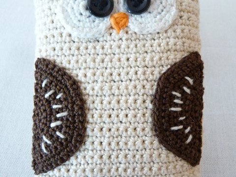 E-Book - Handytasche - iPhone - Eule - DIY- Eulentäschchen - No.17