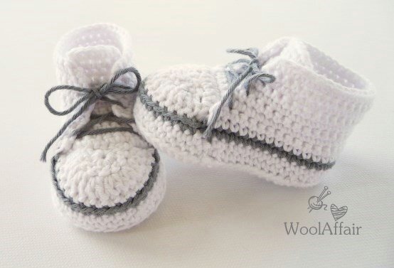 H&auml;kelanleitung - Babyschuhe - Babyturnschuh - No.76 - Bild 2