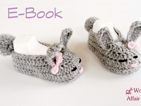 E-Book Hasen Häkel Loafers Häkelanleitung DIY - No.54