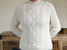 Zopfmuster-Pullover "Svenja"