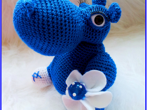 Crochet Hippotamus pattern