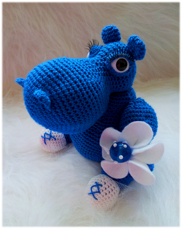 Crochet Hippotamus pattern