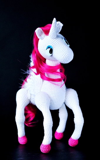 Crochet unicorn horse pattern