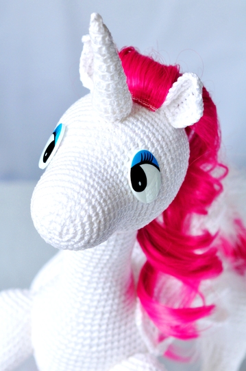 Crochet unicorn horse pattern