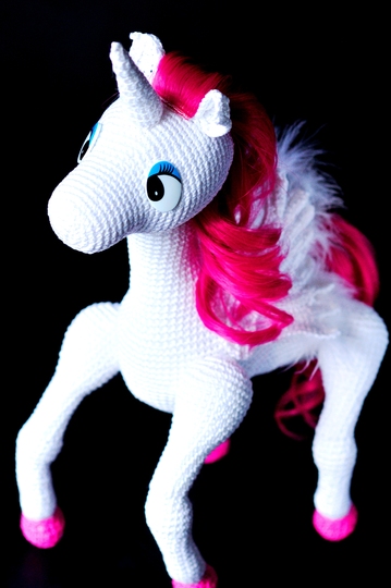 Crochet unicorn horse pattern