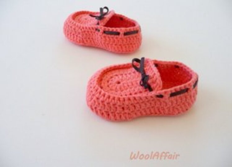 Baby Mokassins - Häkelanleitung DIY - No.28